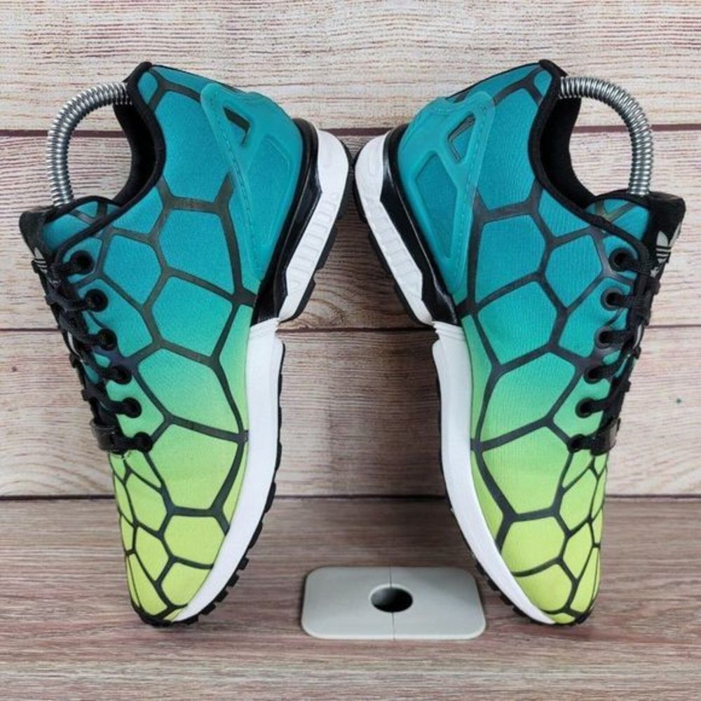 Adidas ZX Flux Torsion Women's Ombre Solar Size 7 Athletic Casual Sneakers Shoes - Picture 4 of 8